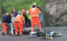 Donna investita e trascinata da un'auto a Fornovo: è grave. Trasportata al Maggiore dall'elisoccorso