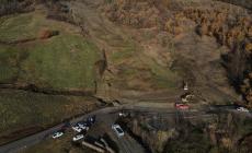 Tizzano, la "lingua" della frana di Cisone è lunga 500 metri e continua a scivolare verso il basso - Foto 