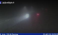 Nebbia nel Parmense, disagi in A1. Autocisa chiusa fra Pontremoli e Aulla 