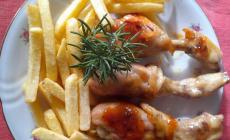 Cosce di pollo al miele e senape 