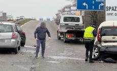 Incidente alla Crocetta: tre auto coinvolte, tangenziale riaperta - Foto
