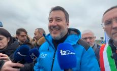 Salvini a Noceto: "Parma &egrave; uno dei territori a pi&ugrave; alto tasso di produzione in Italia, che  chieda pi&ugrave; strade, pi&ugrave; infrastrutture e pi&ugrave; connessioni aeree mi sembra giusto e lecito ed &egrave; mio dovere dare risposte"&nbsp; - Video