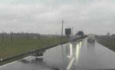 Crolla un palo della luce mentre passano le auto: paura a Madregolo