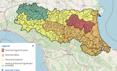 Emilia-Romagna, continua il maltempo a Natale: allerta gialla e arancione nella zona collinare e appenninica del parmense