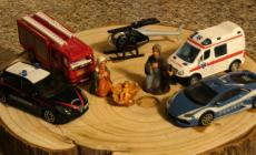 Presepe in riva al Po a Roccabianca. A Zibello &egrave; dedicato al volontariato e alle forze dell&rsquo;ordine - Foto