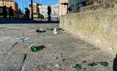 Piazzale Santa Croce ridotta a discarica