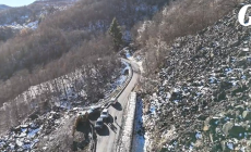 Monchio-Corniglio, riaperta la provinciale 75: completata la posa delle reti metalliche per evitare la caduta di massi - Video 