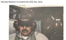 Maduro sar&agrave; portato a New York dopo la cattura con la moglie, incriminato anche il figlio. Prima foto dopo la cattura 