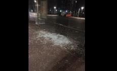 Pensilina di via Caprera in frantumi, il Team Vannacci: "Citt&agrave; in movimento? Gli unici che si muovono sono i delinquenti"