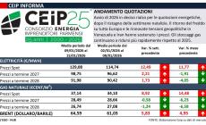 I prezzi dell'energia: i dati del Ceip del 16 gennaio