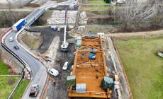 Soragna, tutto pronto per il varo del nuovo ponte a Castellina. La Provinciale 12 sar&agrave; chiusa in corrispondenza del ponte fra 28 gennaio e 30 gennaio 