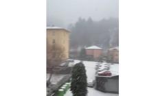 Berceto, una sveglia speciale con la neve - Video