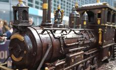 E' parmigiano il treno di cioccolato da  Guinness