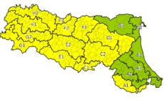 Allerta gialla per criticit&agrave; idraulica in tutta la provincia