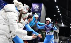 Olimpiadi, piovono medaglie per l'Italia: bronzo anche nello slittino con Fischnaller. Siamo a quota 9 