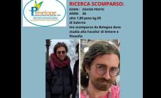 Giovane di 26 anni scomparso a Bologna, la famiglia attiva le ricerche