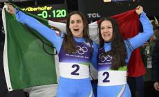 Milano Cortina: slittino doppio, oro per le azzurre Voetter-Oberhofer 
