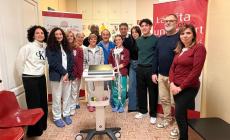 Novit&agrave; alla cardiologia pediatrica: donato un  elettrocardiografo  di nuova generazione