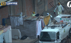 Intervento all'ex scalo merci, tende smantellate e area ripulita - Video 