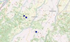 Tre scosse di terremoto (2.6 e 2.1) tra Langhirano e Neviano tra le 12:11 e le 14:55 - Le mappe