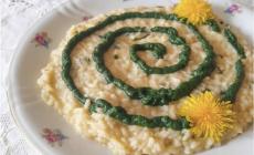 Ecco: &egrave; tempo di  Risotto Montanaro