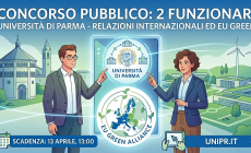 Concorso pubblico dell'Universit&agrave; di Parma per l'assunzione di 2 funzionari amministrativo-gestionali