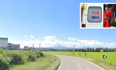 Schianto all'alba a Madregolo, un ferito