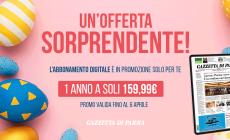 Offerta di Pasqua: abbonamento digitale alla Gazzetta per 1 anno a soli 159.99&euro;