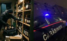 Si intrufola nel magazzino di un bar del centro e ruba bottiglie di liquori: i carabinieri lo riconosco dai filmati di sorveglianza