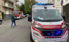 Via Vitali: fuoco in un cestino in un'abitazione, non ci sono feriti 