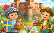 Caccia alle uova di Pasqua con i bimbi alla Rocca di Fontanellato