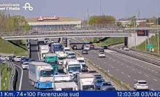 Il traffico del "ponte" di Pasqua: code a tratti da Milano a Fidenza. Incidente in Autocisa fra Borgotaro e Berceto 