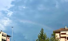 L'arcobaleno dopo la pioggia