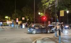 Violento frontale a barriera Farini, un ferito