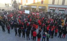 Langhirano, il flash-mob dei ragazzi delle medie - Video