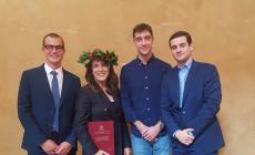 Cristina Mazza, la gioia della seconda laurea. "Un esperienza che consiglio"