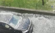 Aprile pazzo: violenta grandinata a Casaselvatica (Berceto)