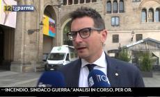 Maxi-incendio, il sindaco Guerra: "Situazione sotto controllo. Attendiamo gli esiti degli esami più approfonditi" - Video 