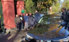 L'arrivo del Ministro Gennaro Sangiuliano a Villa Verdi  - Video 