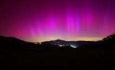 Il video dell'aurora boreale di ieri sera sulle colline parmensi