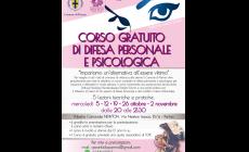 Corso gratuito di difesa personale e psicologica rivolto alle donne
