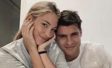 E' nata la figlia di Alice Campello e Alvaro Morata. Mamma in terapia intensiva: il post su Instagram