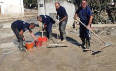 Il Nucleo della Protezione civile dei Carabinieri  in congedo in missione a Ostra