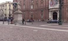 Torino, il presidente della Repubblica Sergio Mattarella arriva al Teatro Carignano