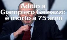 Addio a Giampiero Galeazzi, il giornalista tv e' morto a 75 anni