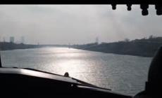 Canadair italiani sul Danubio a Vienna