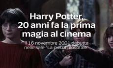 Harry Potter, 20 anni fa la prima magia al cinema