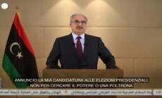 Libia, l'annuncio di Haftar: "Mi candido alla presidenza del Paese"