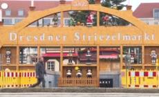 Germania, a Dresda si allestisce il mercatino di Natale
