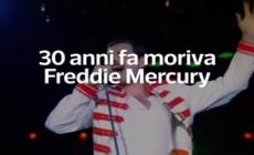 30 anni fa moriva Freddie Mercury